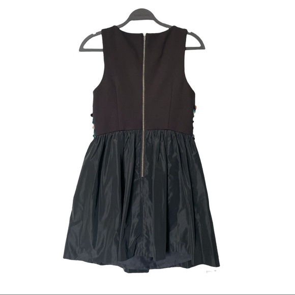 NWT Plenty by Tracy Reese Paillette Flutter Sequin Taffeta Mini Dress Size 8P - Picture 6 of 11